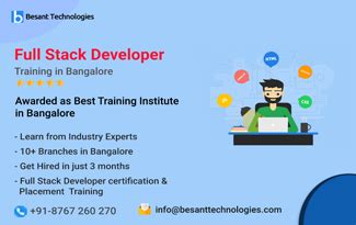 Full stack developer course in bangalore | Best Full Stack developer ...