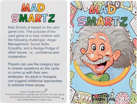 Buy MAD SMARTZ: an Interpersonal Skills Card Game for Anger & Emotion ...