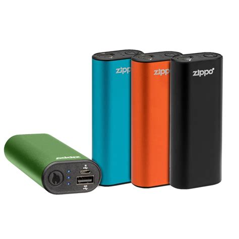 Zippo Heatbank 6 Rechargeable Hand Warmers Battery Bank