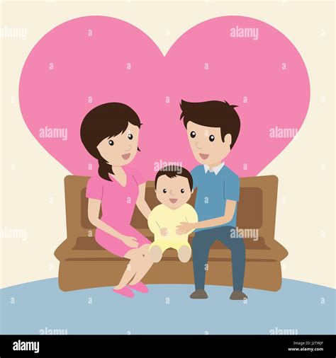 I love my family Stock Vector Image & Art - Alamy