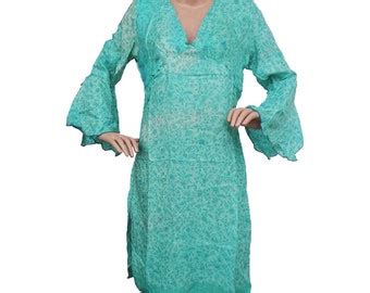 Popular items for turquoise blue dress on Etsy