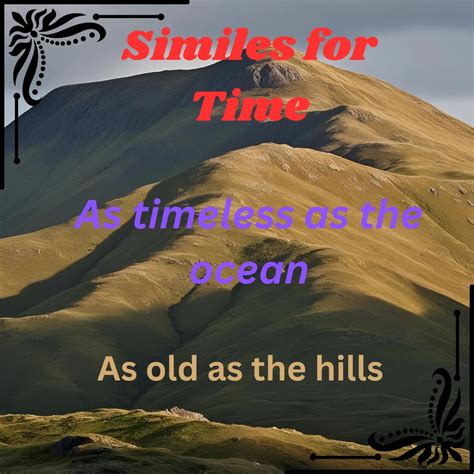 35 Similes for Time: Essence of Time in Words
