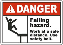 Image result for Fall Protection Signage