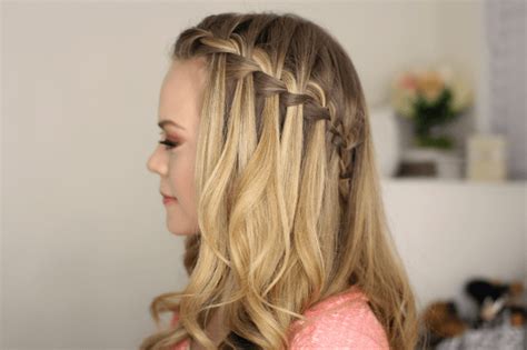 Image result for How to Do Waterfall Braid Tutorial