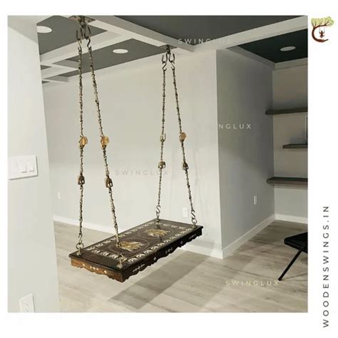 Living Room Oonjal - Teak Wooden Swing Manufacturer from Chennai