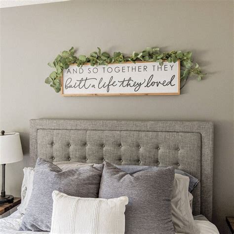 Modern Farmhouse Bedroom Wall Decor Ideas at Phoebe Colman blog
