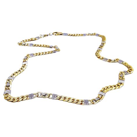 Chain Necklace Yellow Gold For Sale at 1stDibs