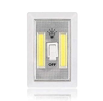 Buy Mini COB LED Cordless Lamp Switch Wall Night Lights Battery ...