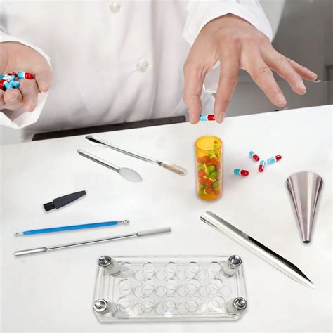 JUNNUK Conjunto de ferramentas de enchimento de cápsulas versátil ...