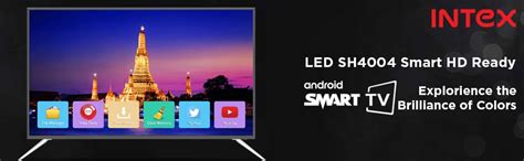Intex 98 cm (40 inches) HD Ready LED Smart TV SH4004 (Black) : Amazon ...