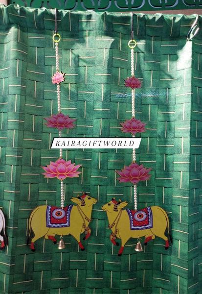 Pichwai Cow Lotus Hangings!!! – KairaGiftWorld