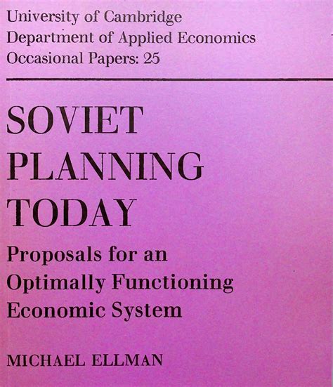 The USSR Was There First: How Soviet Planners Invented Hierarchical Reconciliation Decades ...