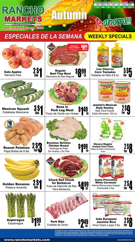 Rancho Markets Ad Circular - 10/17 - 10/24/2023 | Rabato