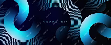 Blue abstract background with modern shiny blue diagonal rounded lines ...