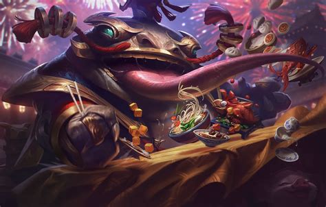 Wallpaper language, food, toad, League Of Legends for mobile and ...