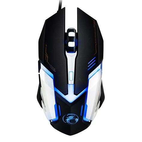 Taba Computer Accessories V6 LED Colorful Light USB 6 Buttons 3200 DPI ...