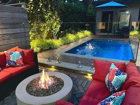 Image result for Small Backyard Pool Installation