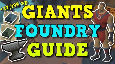Giants Foundry Quest Guide OSRS 的图像结果