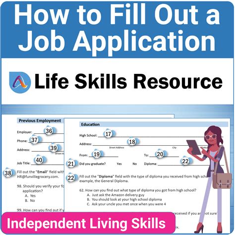 Essential Employment Skills Activity for Teens - How to Write Your First Resume - Classful