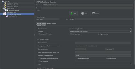 JMeter Test Script Recorder 的图像结果