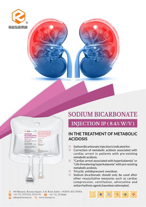 Sodium Bicarbonate Injection – Rusoma