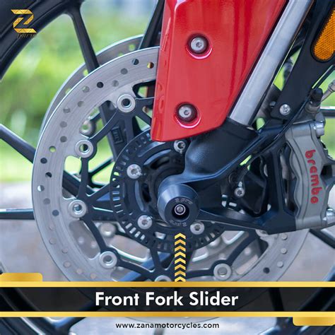 Triumph Tiger 850 Protection - ZPro Front Fork Sliders - Zana ...