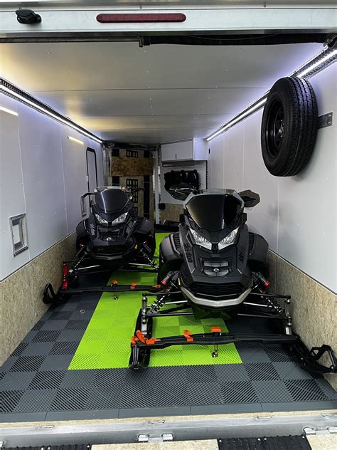 Enclosed Snowmobile Trailer Plans