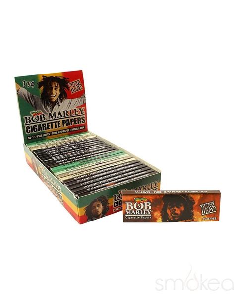 Bob Marley | Natural Pure Hemp Rolling Papers– SMOKEA®