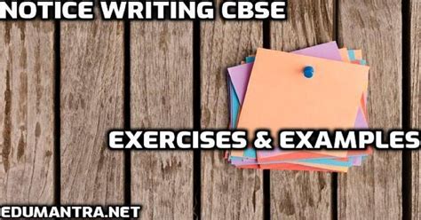Image result for Notice Writing for Class 12