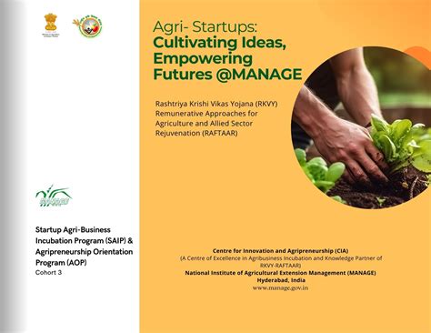 MANAGE Centre for Innovation and Agripreneurship (MANAGE-CIA)