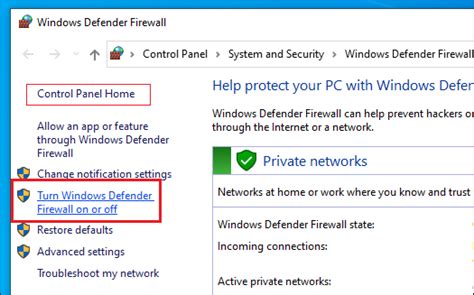 How to Use Windows Defender Firewall 的图像结果
