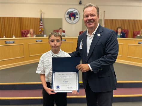 No absences here! Perfect attendance awards for four students | Clay Today