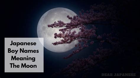 22 Beautiful Japanese Boy Names Meaning Moon – Japan Truly