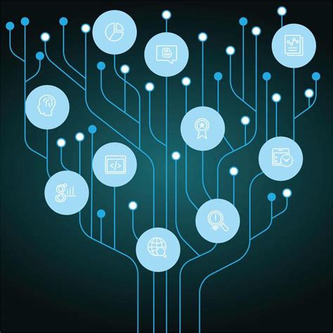 Technology Tree Vector 的图像结果