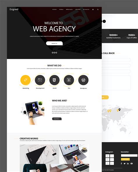 Web Design Agency Website 的图像结果