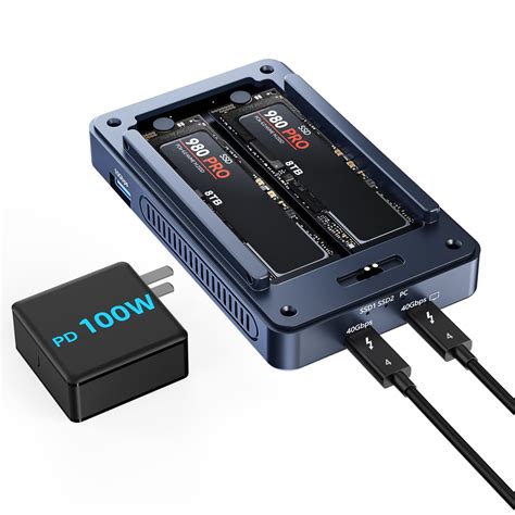 Acasis 40gbps M 2 Nvme Ssd Enclosure Cooling Fan Compatible ...