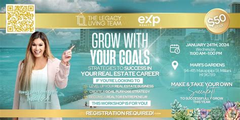 Grow With Your Goals Workshop, Mari's Gardens, Mililani, 24 January ...