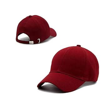 Buy V3E Baseball Cotton Plain Adjustable caps for Men and Womens(Black ...