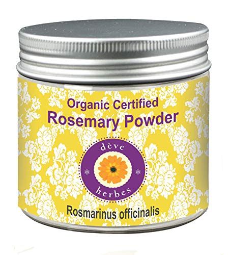 Buy Deve Herbes Pure Rosemary Powder (Rosmarinus officinalis) Organic ...