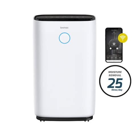 Ionmax Leone 25L/day Compressor Dehumidifier I Mobile App – Dust Mite ...
