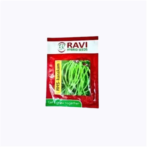 Buy Ravi RHS-Kanakam Hybrid Beans Seeds – High Yield, All Season Vari...