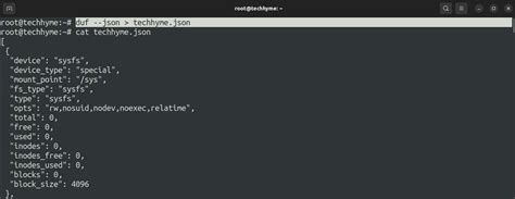 DUF Command in Ubuntu Linux - Usage and Examples - Tech Hyme