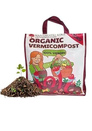 MG Agro Vermicompost 10Kg 100% Organic Vergin | 100% Cow Dunk| Rich In ...