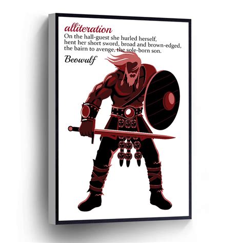 Beowulf Imagery Quotes Literary Devices In Beowulf EnglishLeaflet