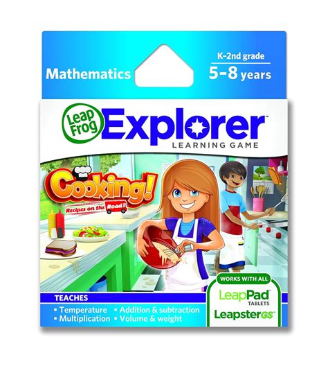 LeapFrog Cooking Recipes On The Road Learning Game (Works with LeapPad ...