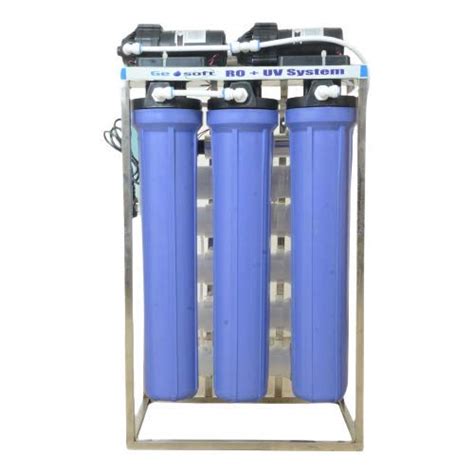 GEO SOFT 50 LPH Commercial RO Water Purifier Plant (50 L, Blue ...