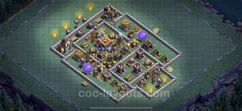 Best Builder Hall Level 9 Base with Link - Clash of Clans - BH9 Copy ...