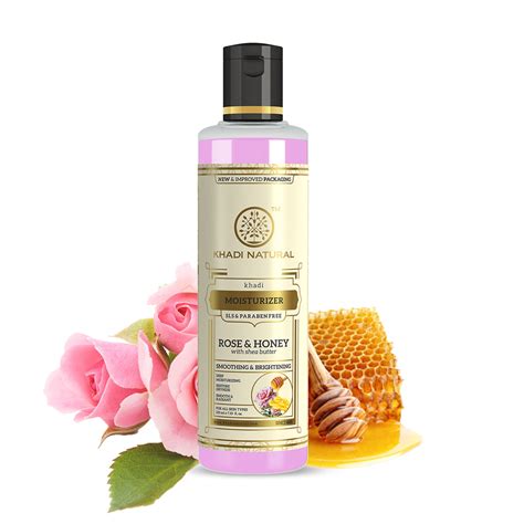 Khadi Natural Rose & Honey Moisturizer With Sheabutter| Buy Khadi ...