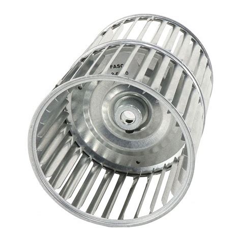 Blower Wheel, 1/2 in, 5-1/4 X 6-7/8, CW - Grainger