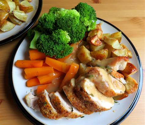 Roast Chicken, with Mini Roasts and Sides | The English Kitchen